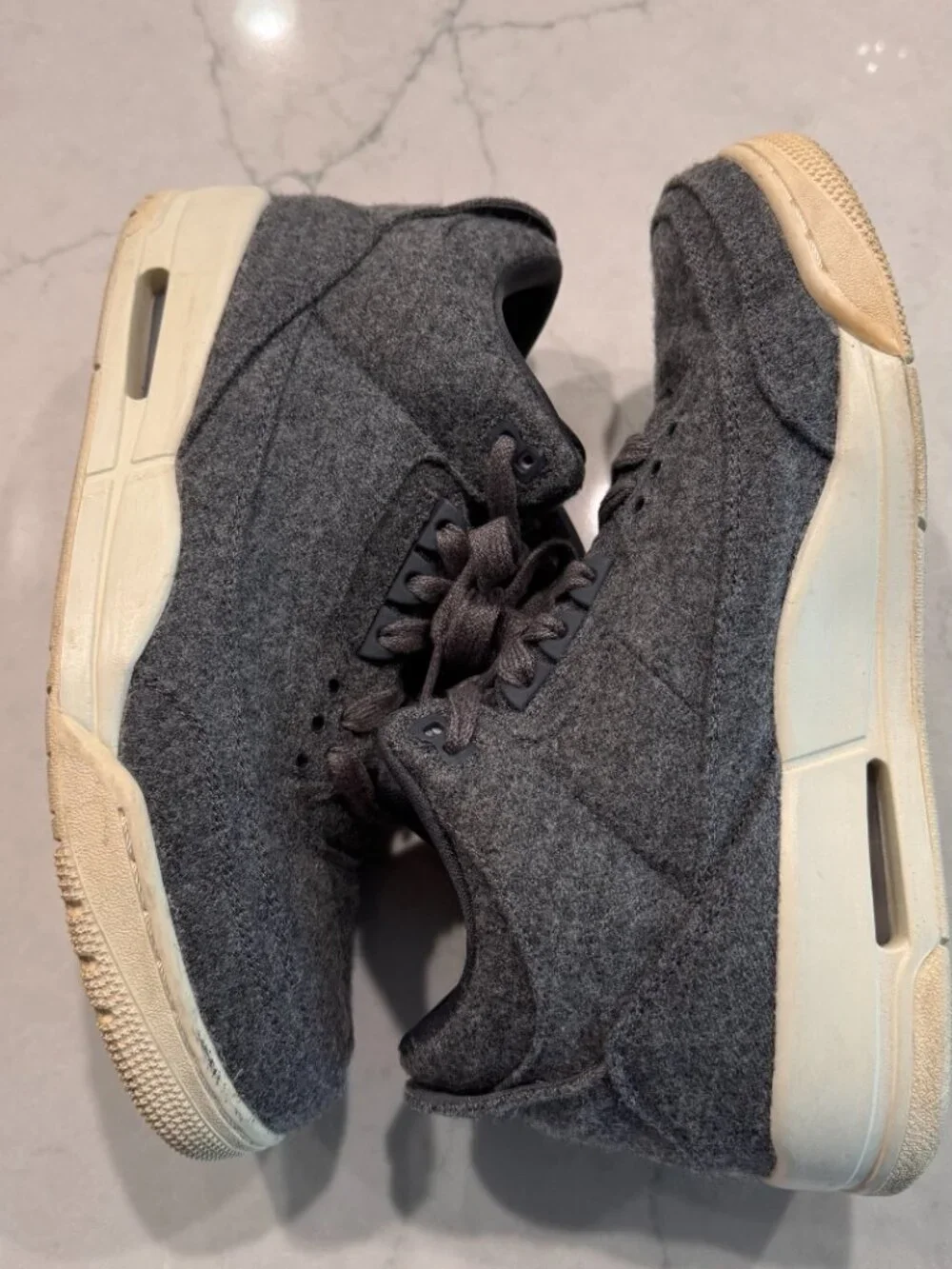 NIKE 854263-004 Retro Wool AIR JORDAN 3 Sneakers Shoes Men's US 10